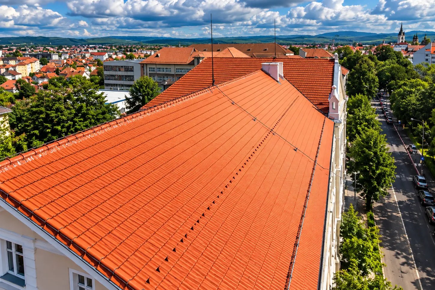 Acoperiș Spitalul Militar Sibiu